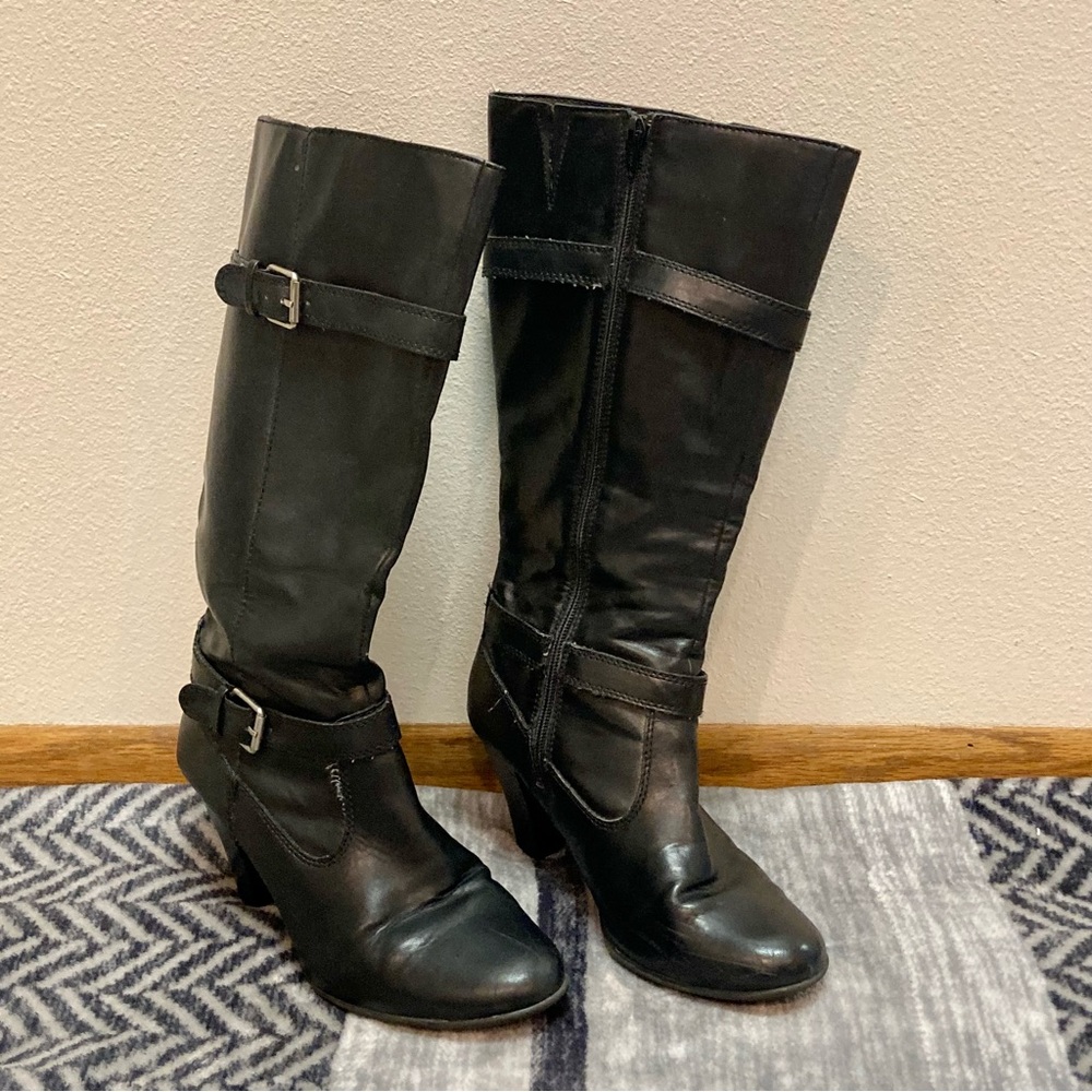 Croft & Barrow Knee Heel Boots